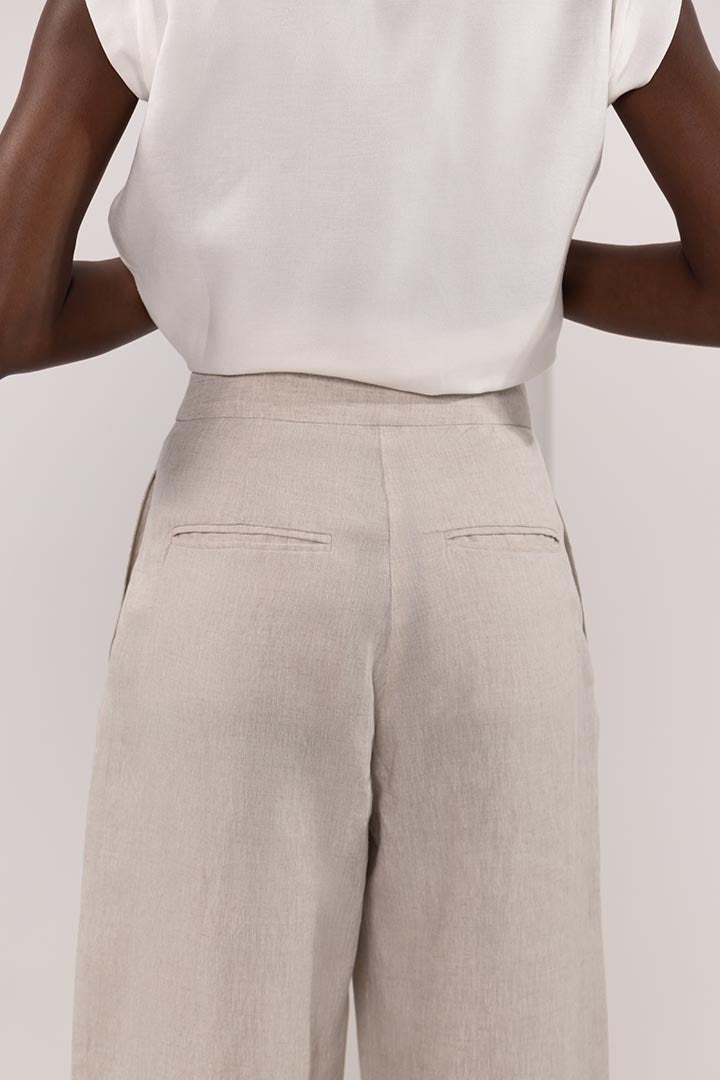 Harbor Linen Pants Beige
