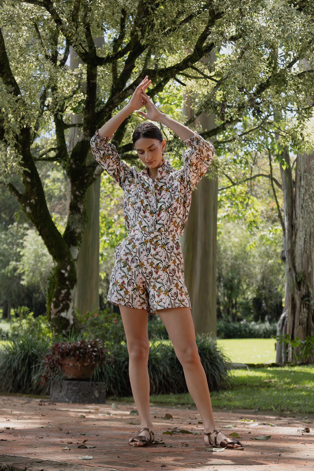 Aurora Flower Shorts