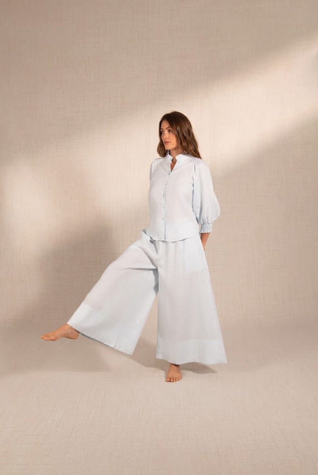 FEDE LINEN PANTS | LIGHT BLUE