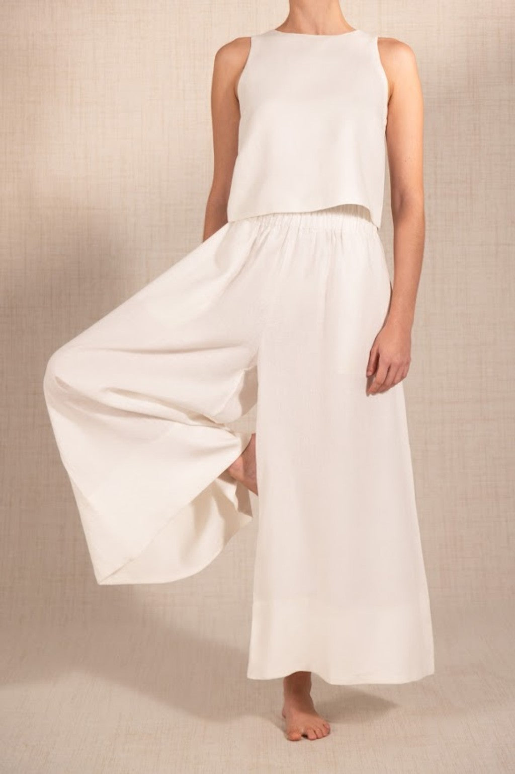 FEDE LINEN PANTS | WHITE