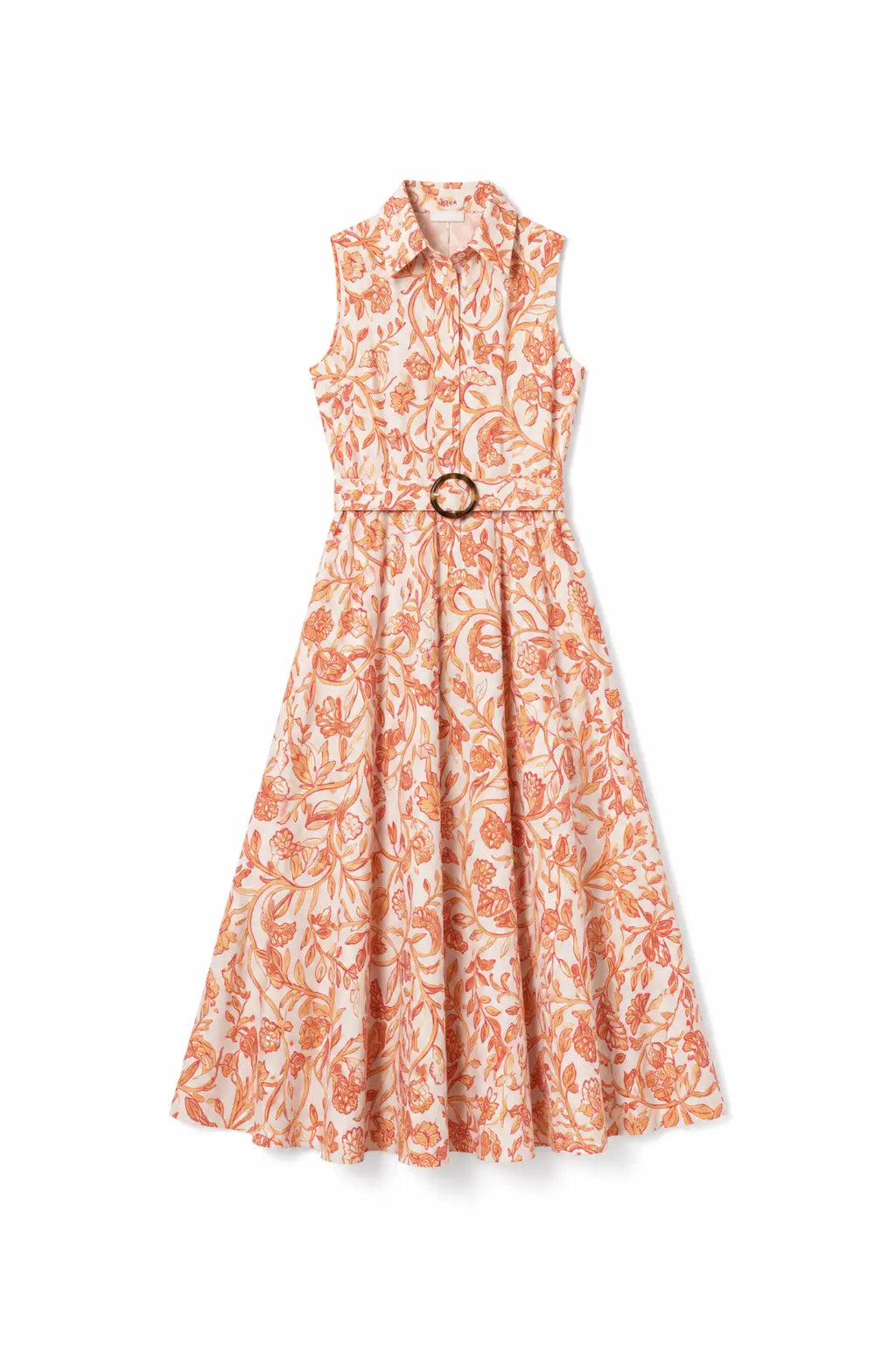 Blush Botanical Shirt Dress
