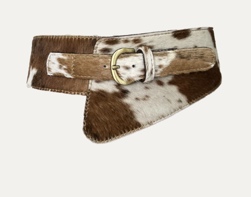 SAVANNA FAJA | COW PRINT - AMARANTE