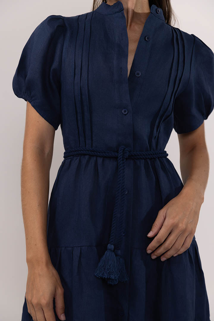 Selina Dress Navy