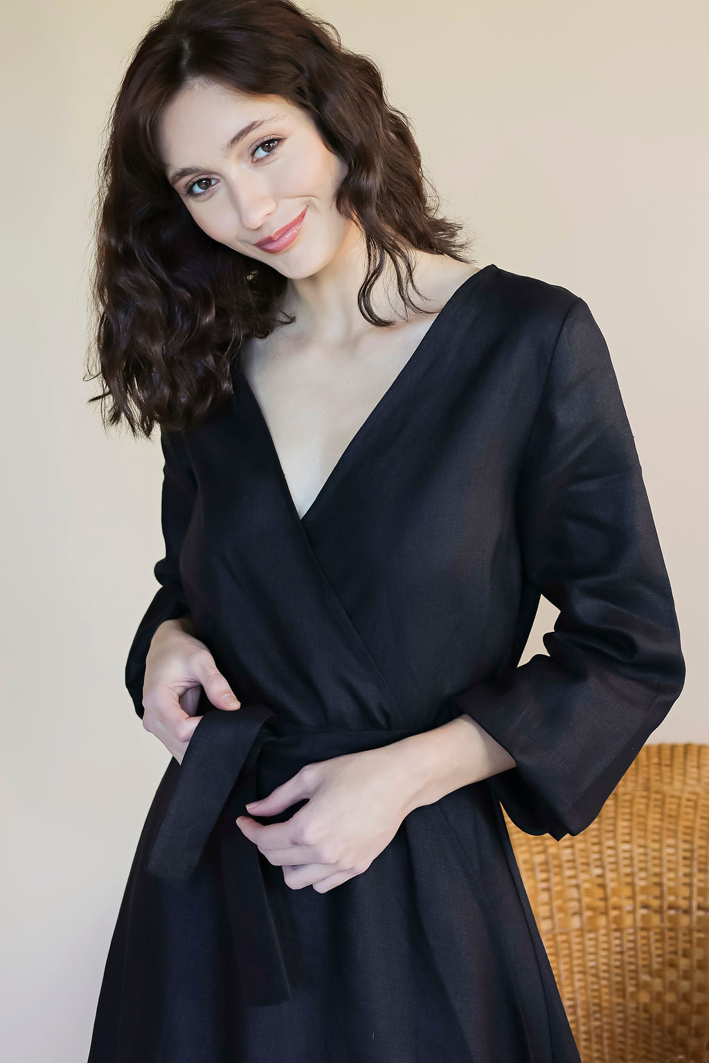 Wrap Dress Black
