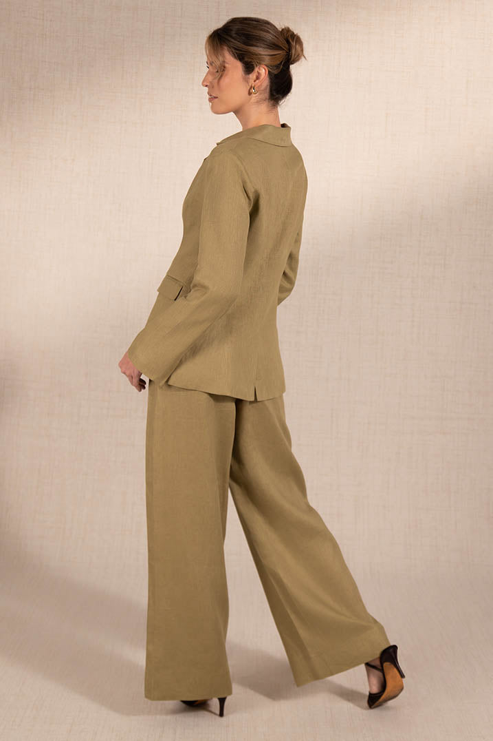 Sage Green Linen Pants
