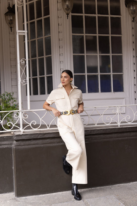 ETERNA IVORY JUMPSUIT