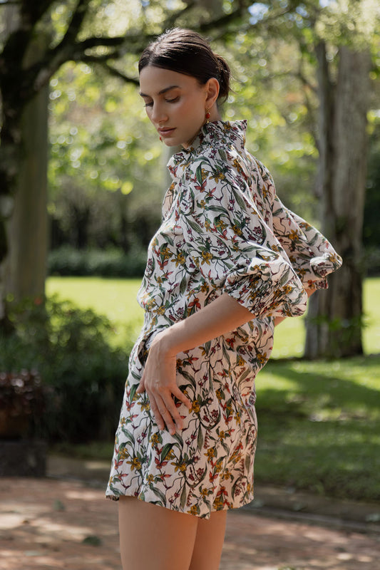 Aurora Flower Shorts