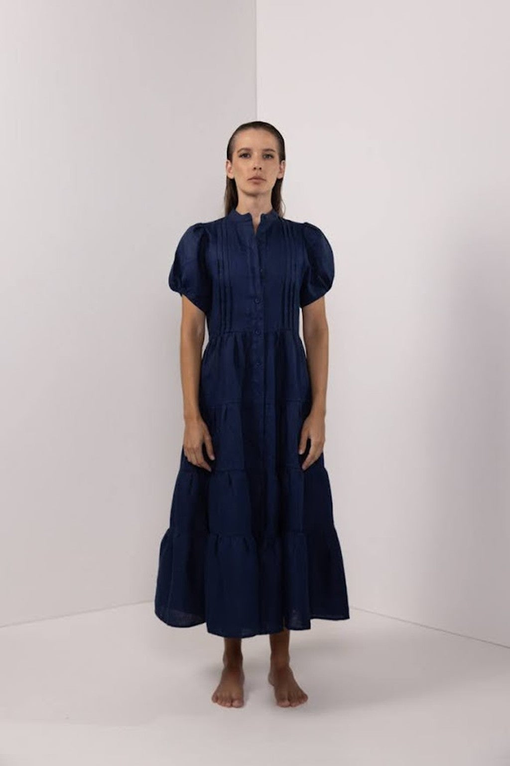SELINA DRESS | NAVY