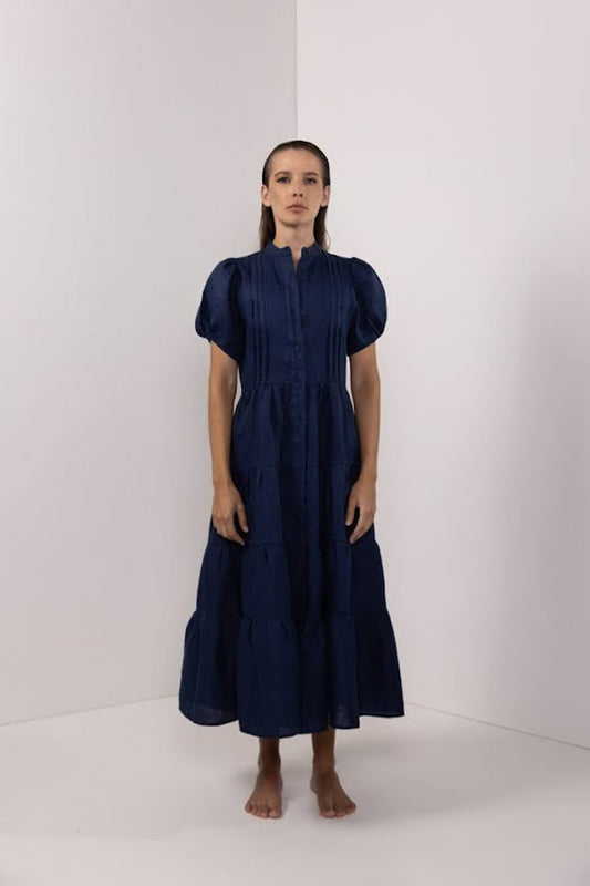 SELINA DRESS | NAVY