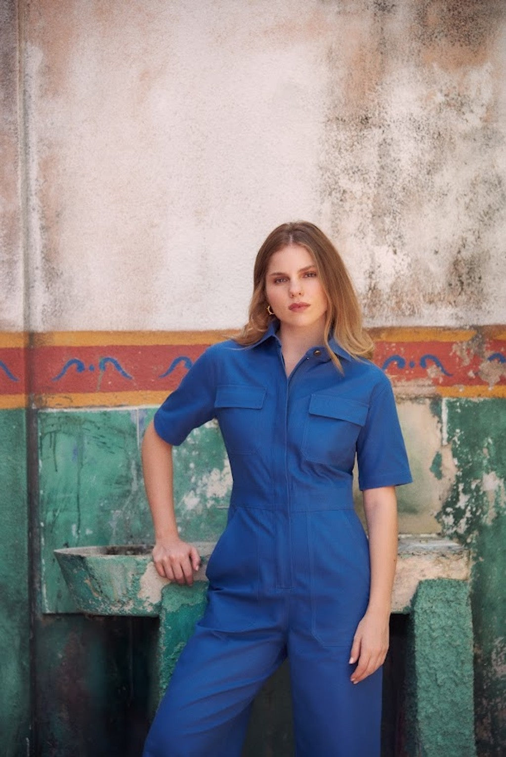 ETERNA BLUE JUMPSUIT