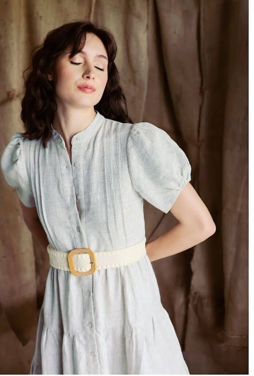SELINA DRESS | BEIGE