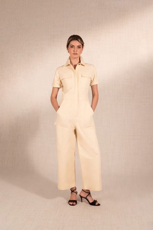 ETERNA IVORY JUMPSUIT