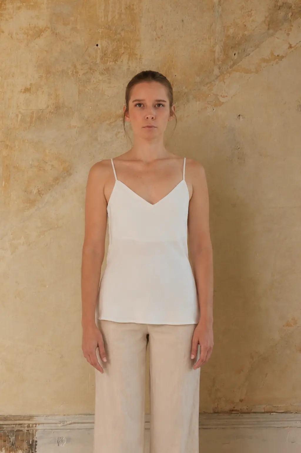 STRAPPY TOP | Cream