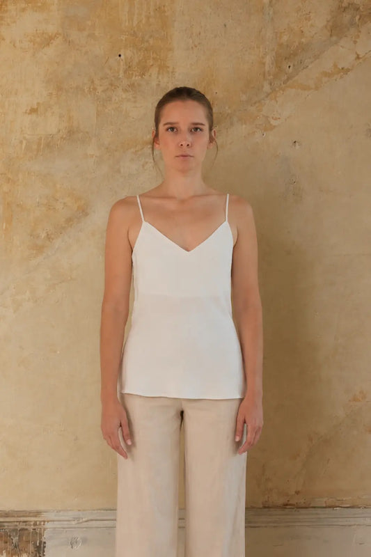 STRAPPY TOP | Cream