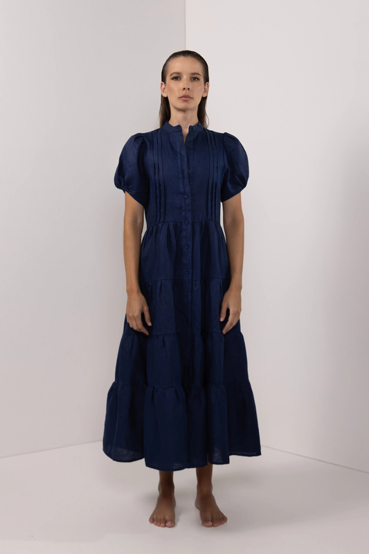 SELINA DRESS | NAVY