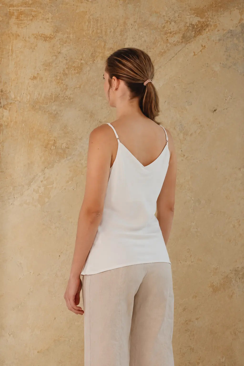STRAPPY TOP | Cream