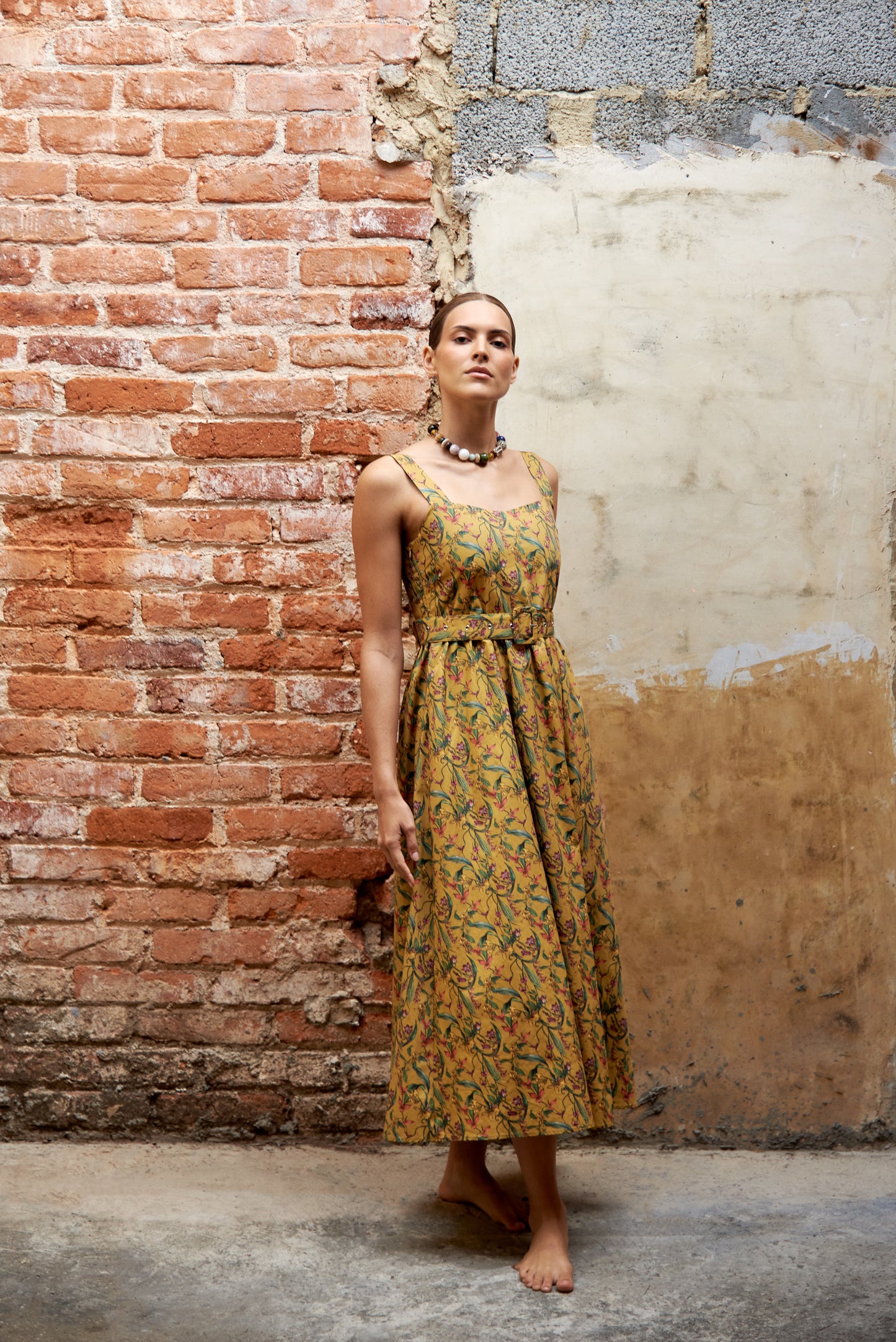 Aurora Midi Dress — Limited Edition Resort Wear | NEREA