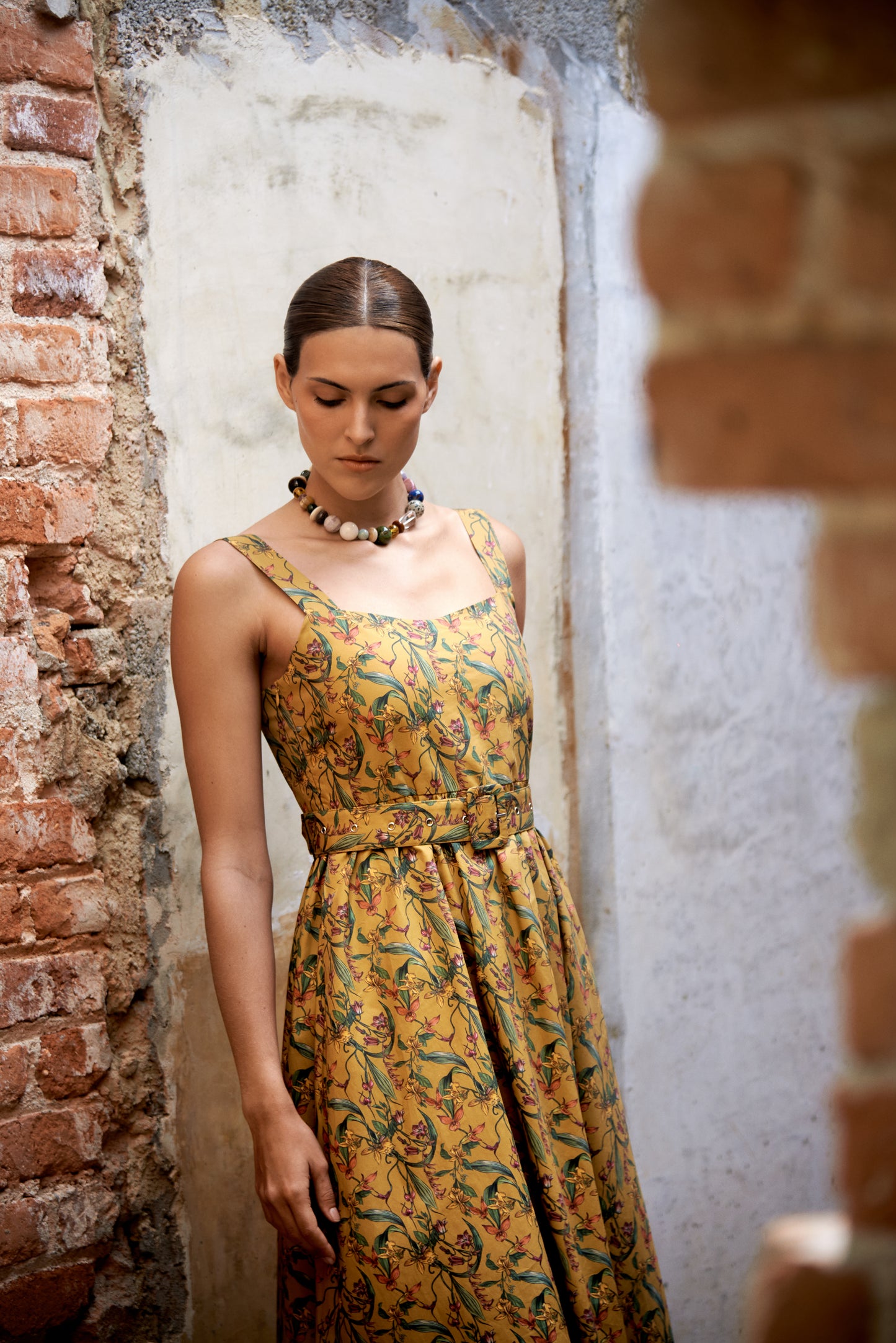 Aurora Midi Dress — Limited Edition Resort Wear | NEREA