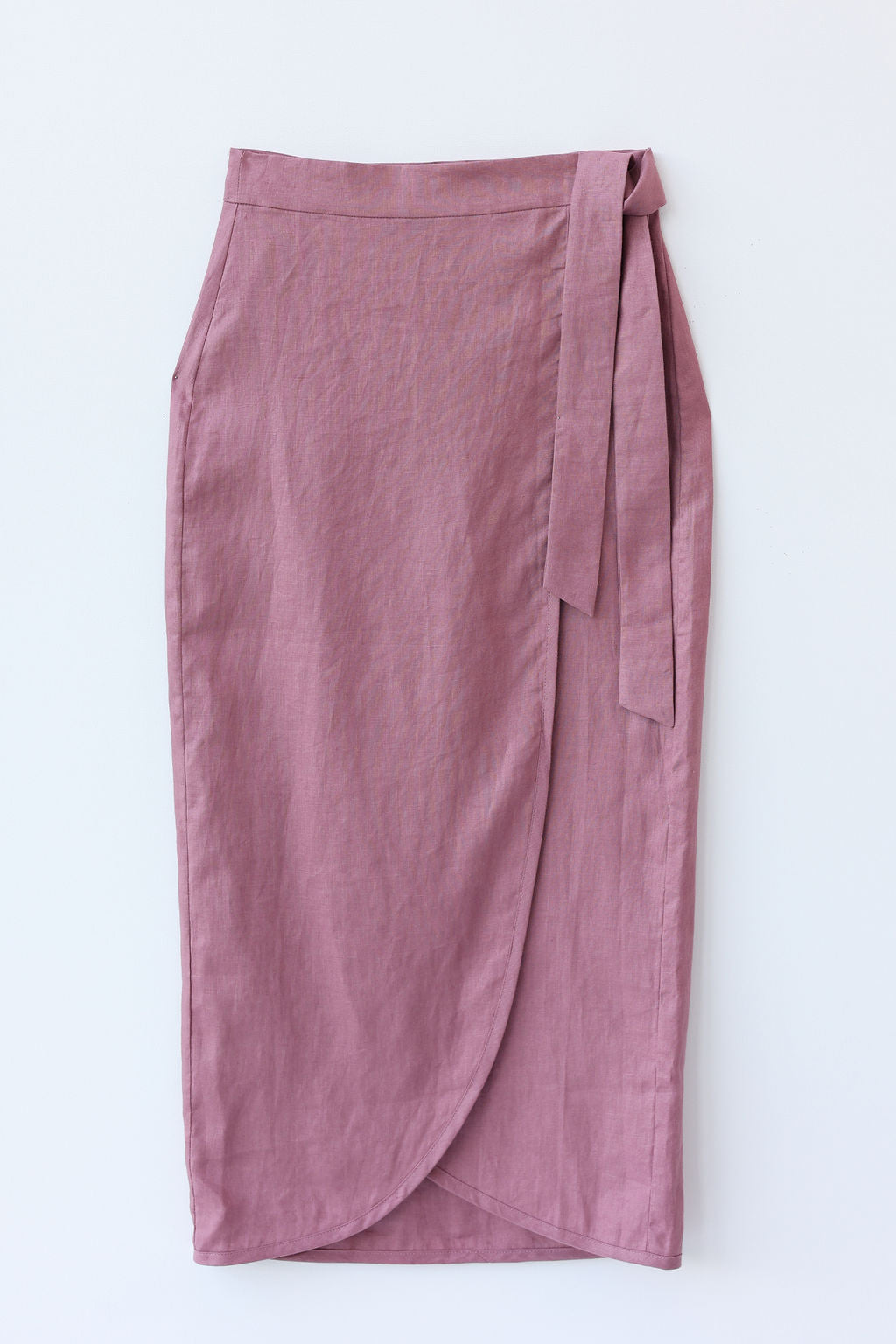WRAP SKIRT | DUSTY PINK