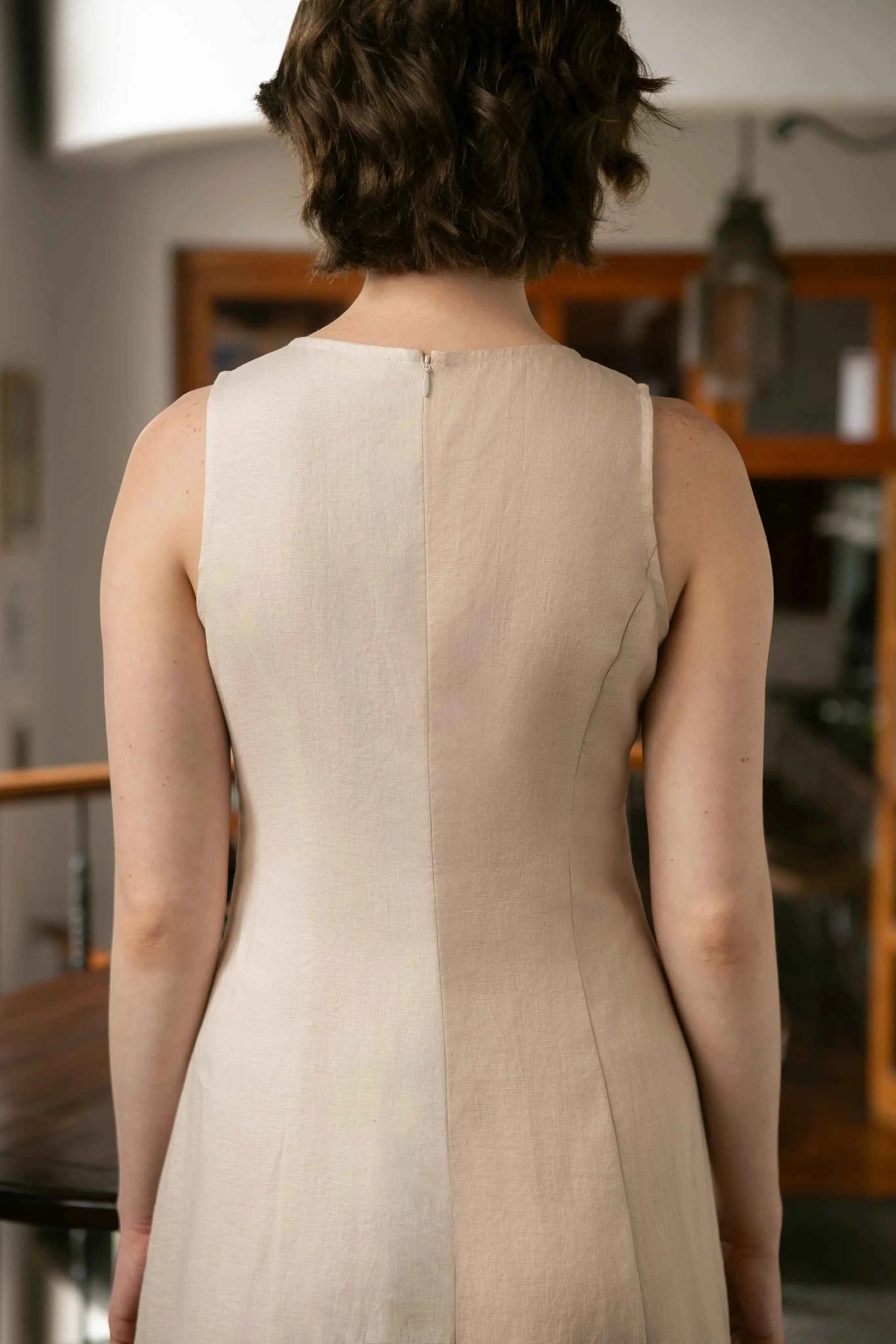DUALITY BEIGE DRESS