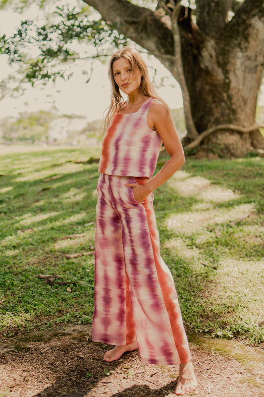 Giulia Pants Print Tie-dye