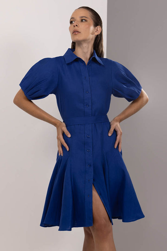 Mariale Dress Vibrant Blue