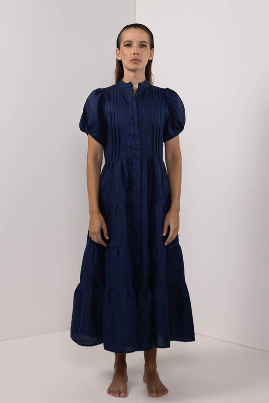 Selina Dress Navy